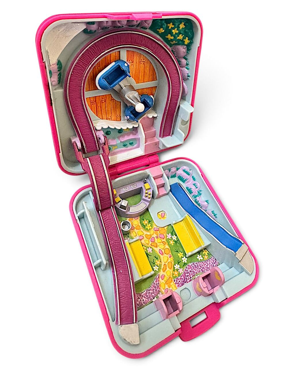 Vintage Polly Pocket Bluebird Amusement Park Playground Compact 1989